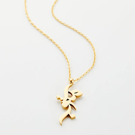 HULM x Nominal It's Written Calligraphy Necklace