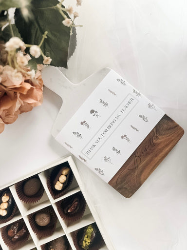 Teacher’s Appreciation Bundle - Bismillah Board and 12 Piece Premium Assorted Box