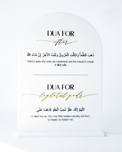 Bundle: Marble Board and Dua Stand