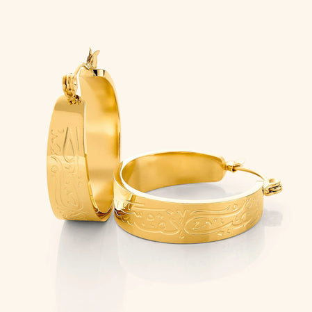 HULM x Nominal "Love Yourself First" Hoop Earrings