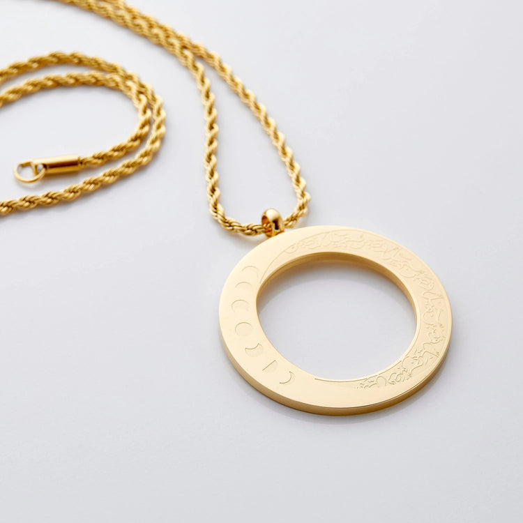 HULM x Nominal Patience Moon Necklace